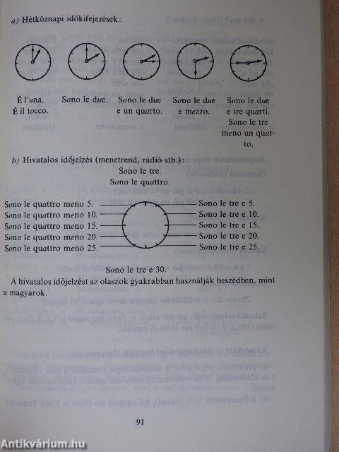 Olasz nyelvtan a középiskolák számára