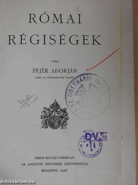 Római régiségek