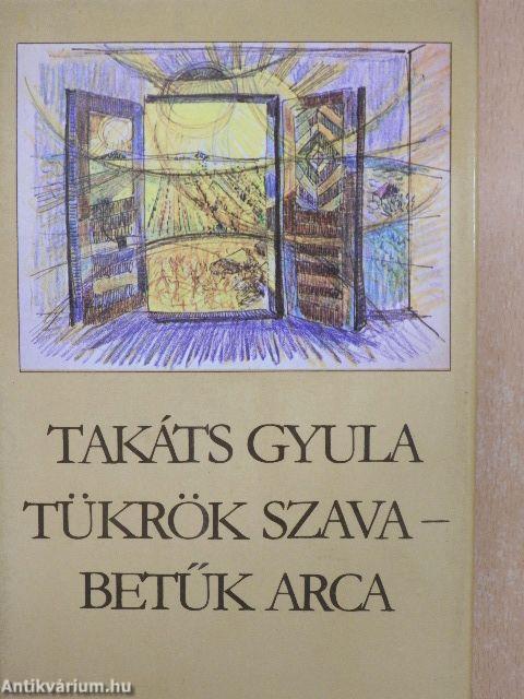 Tükrök szava-betűk arca