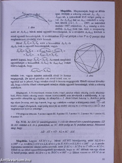 Középiskolai matematikai és fizikai lapok 1998. február