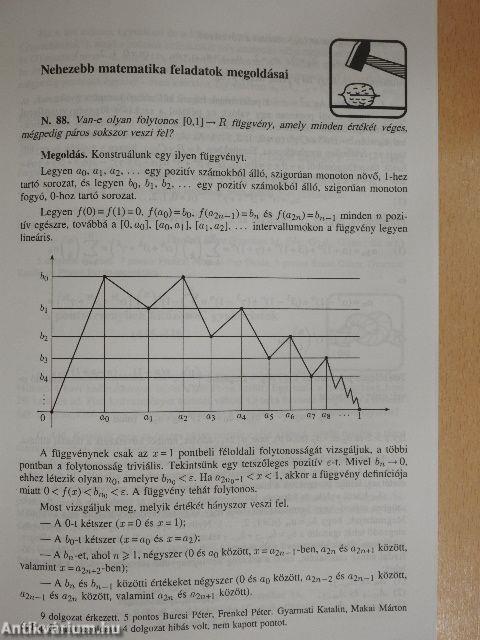 Középiskolai matematikai és fizikai lapok 1996. november