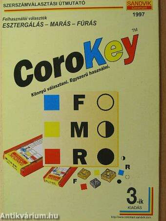 Corokey szerszámválasztási útmutató 1997.