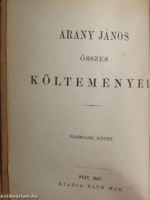 Arany János nagyobb elbeszélései I.