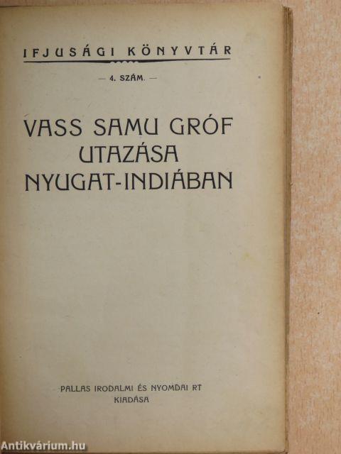 Vass Samu gróf utazása Nyugat-Indiában