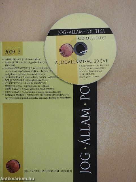 Jog-Állam-Politika 2009/3. - CD-vel