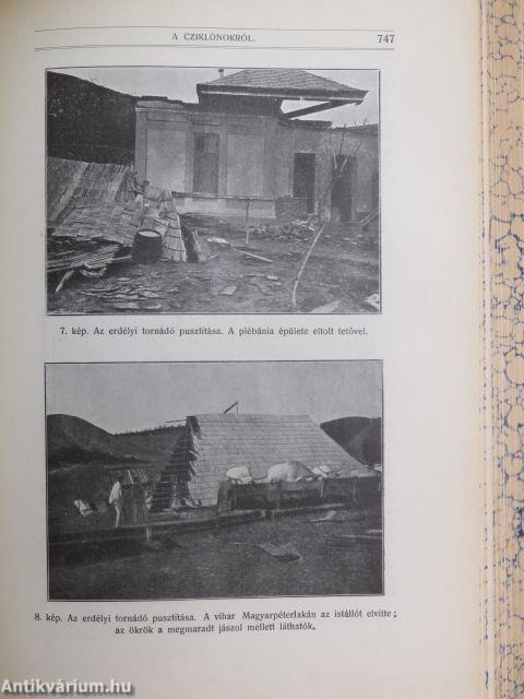 Természettudományi Közlöny 1912. január-december/Pótfüzetek a Természettudományi Közlönyhöz 1912. január-december