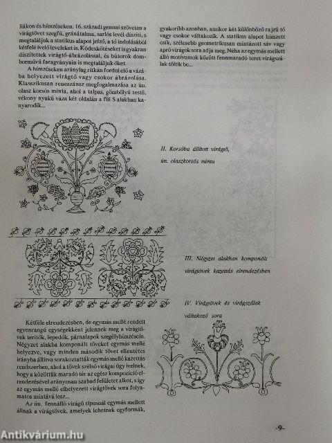 Magyar népi hímzések (Hímzőiskola) I-II.