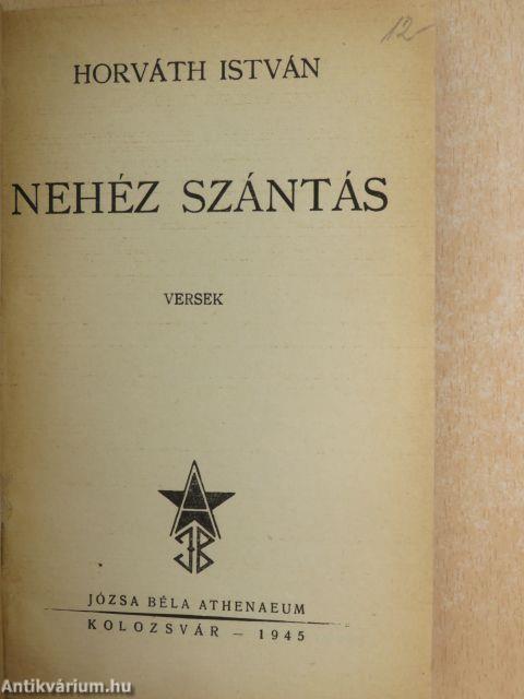 Nehéz szántás