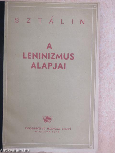 A leninizmus alapjai