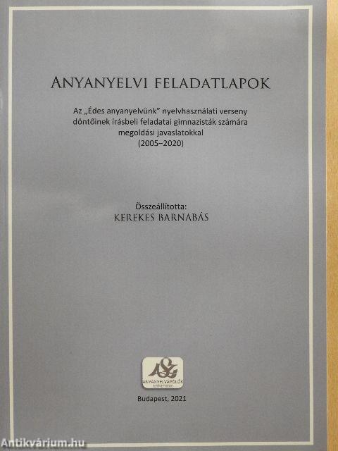 Anyanyelvi feladatlapok