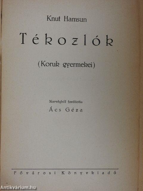 Tékozlók