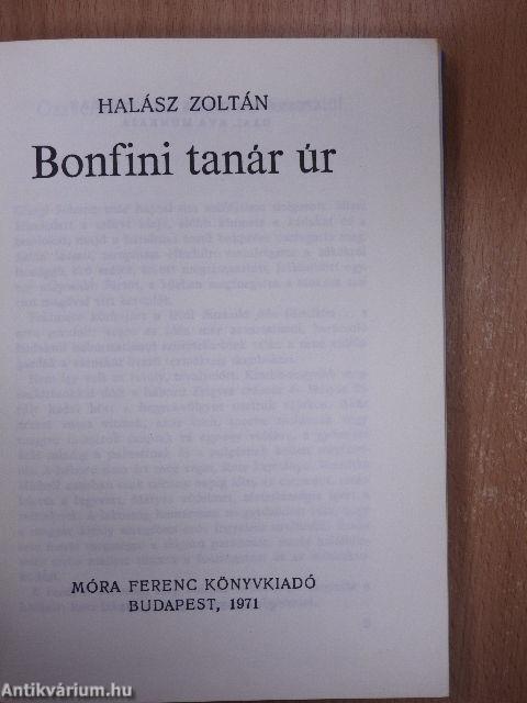 Bonfini tanár úr