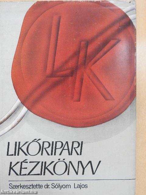 Likőripari kézikönyv