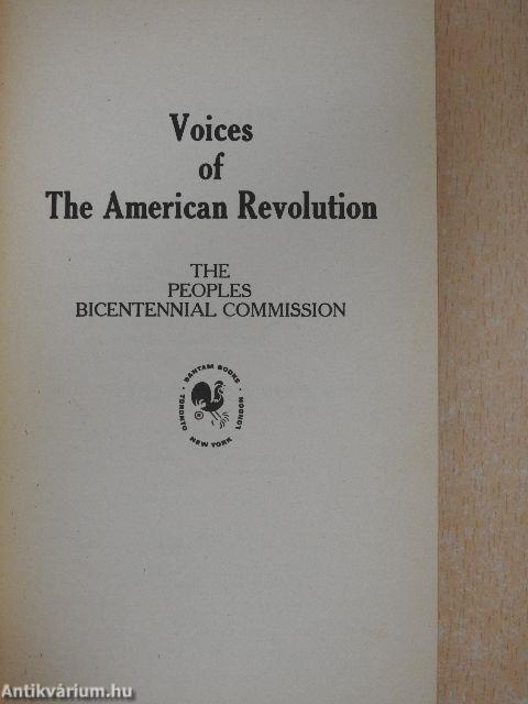 Voices of the American Revolution