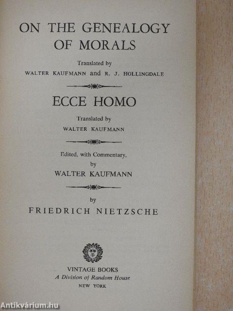 On the Genealogy of Morals/Ecce Homo