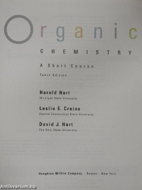 Organic Chemistry