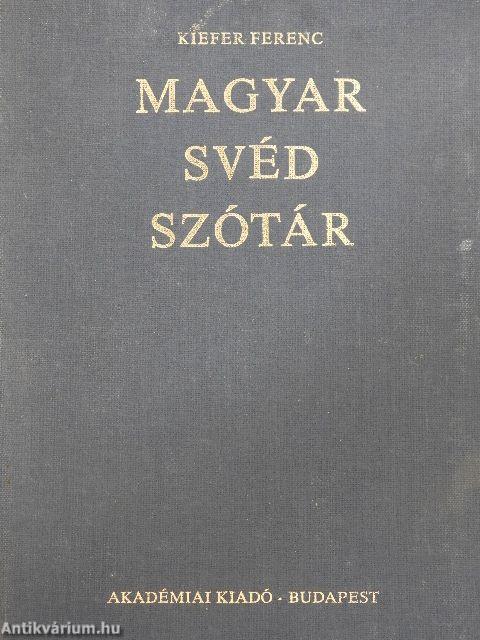 Magyar-svéd szótár