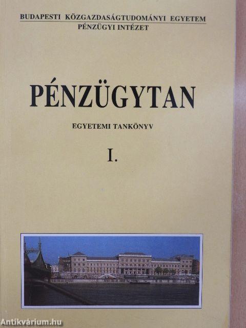 Pénzügytan I.