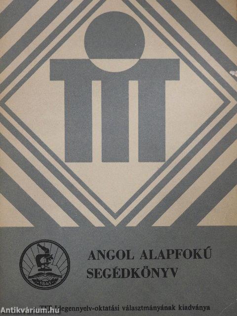 Angol alapfokú segédkönyv