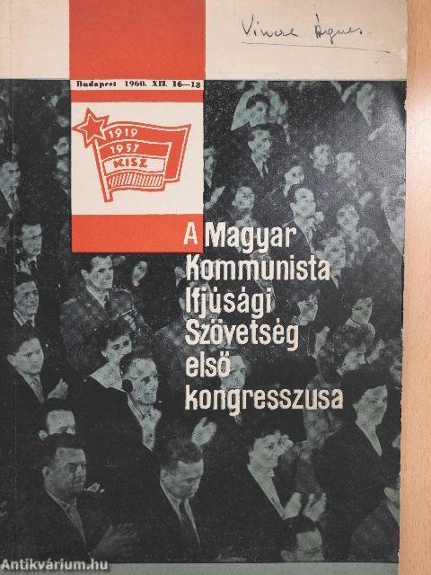 A Magyar Kommunista Ifjúsági Szövetség első kongresszusa