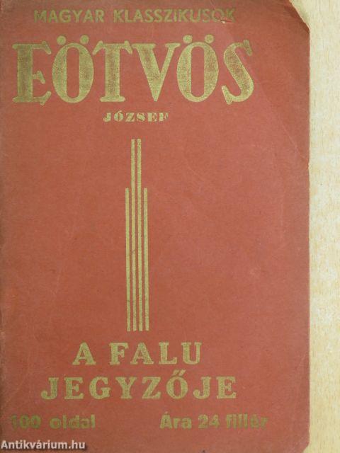 A falu jegyzője