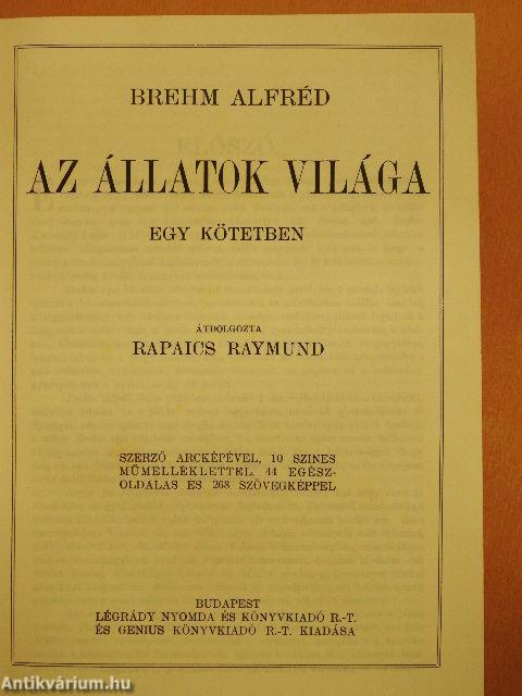 Brehm - Az állatok világa