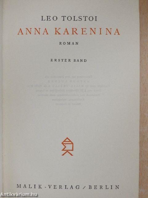 Anna Karenina I-II.