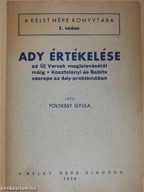 Ady értékelése