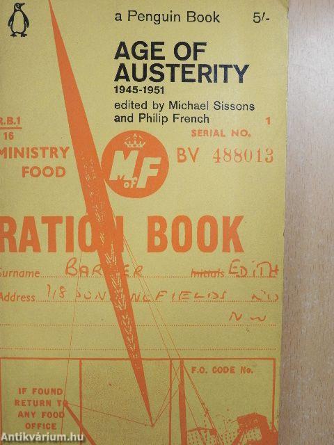 Age of Austerity 1945-51