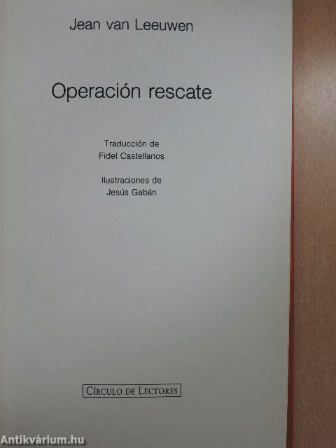 Operación rescate