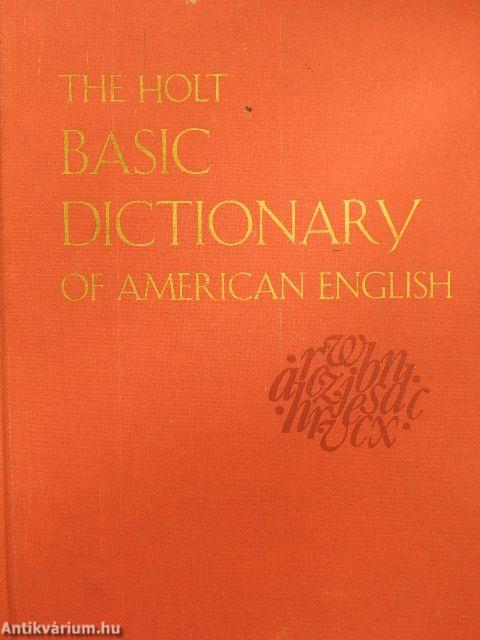 The Holt Basic Dictionary of American English