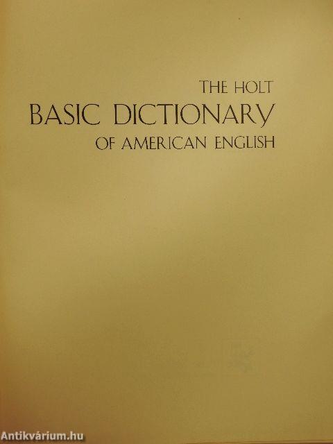 The Holt Basic Dictionary of American English