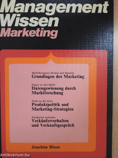 Management Wissen Marketing