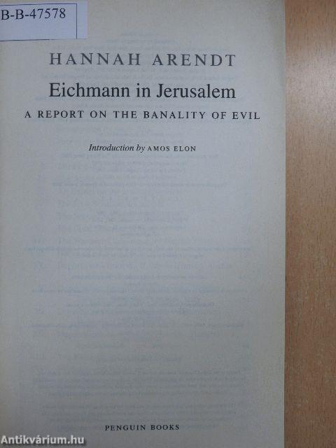 Eichmann in Jerusalem