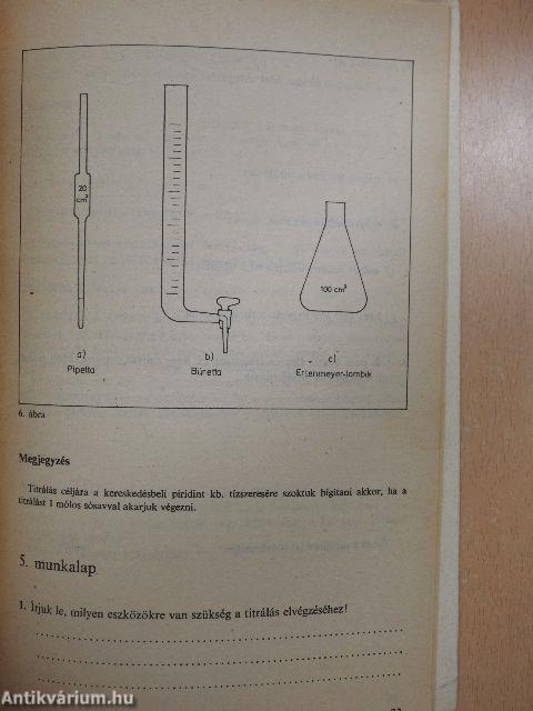 Kémia III. munkafüzet