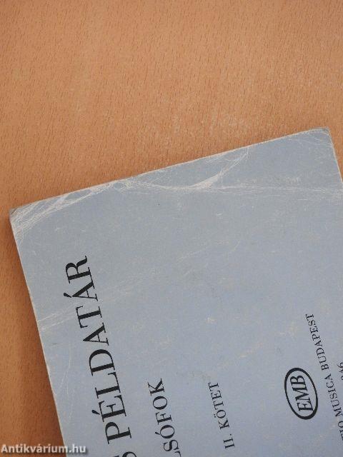 Szolfézs példatár - Alsófok II.