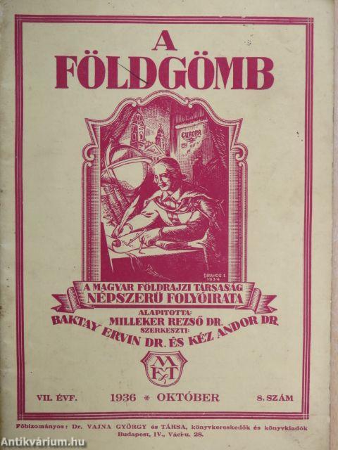 A Földgömb 1936. október