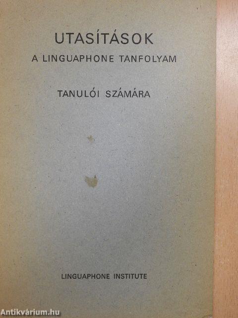 Utasítások a Linguaphone tanfolyam tanulói számára