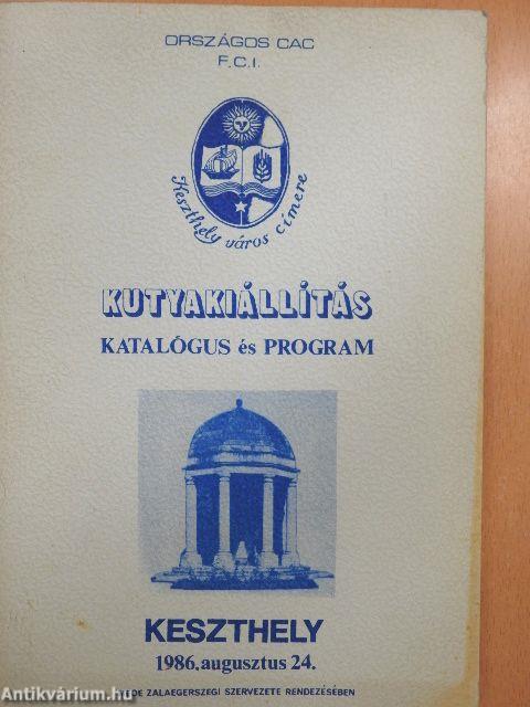 Országos CAC Kutyakiállítás Katalógus és Program 