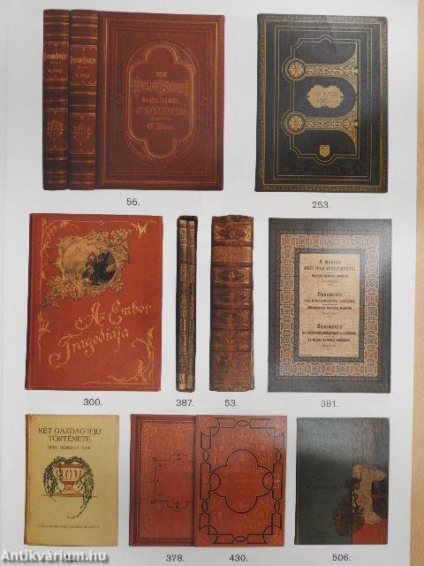 Szőnyi antikváriuma 18. könyvárverés