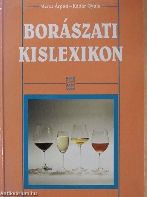 Borászati kislexikon