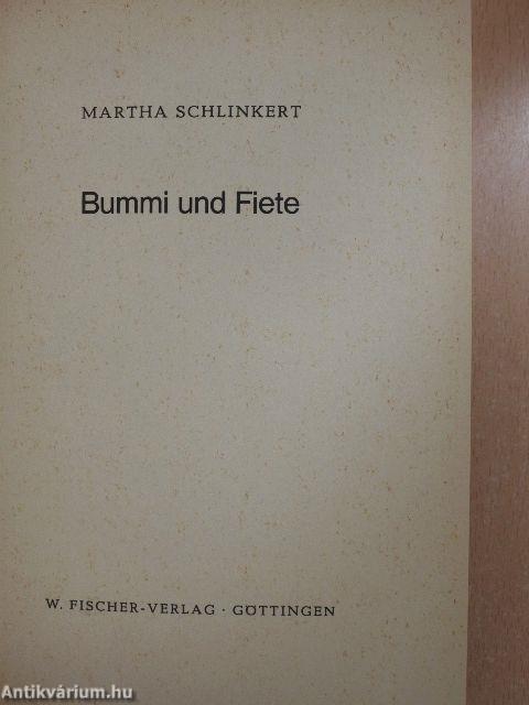 Bummi und Fiete