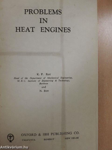 Problems in Heat Engines