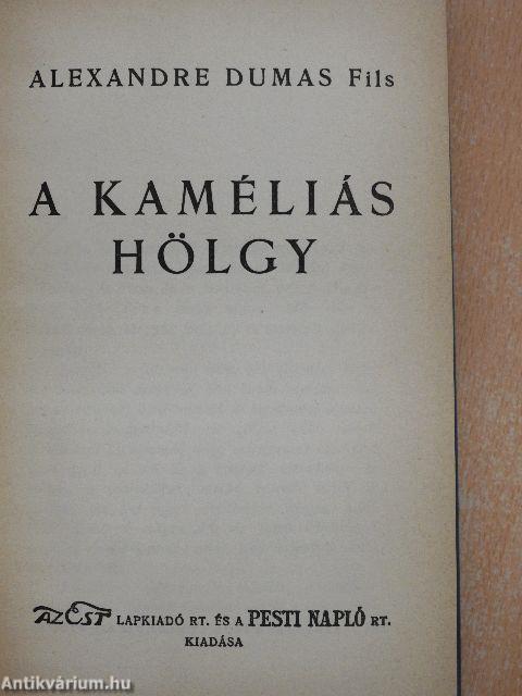 A kaméliás hölgy