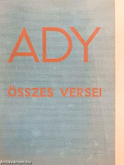 Ady Endre összes versei