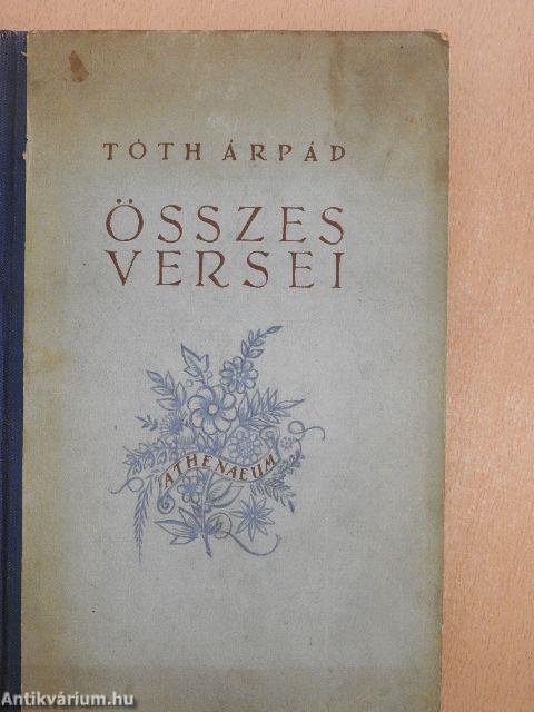Tóth Árpád összes versei