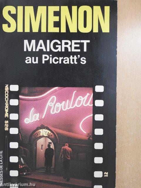 Maigret au "Picratt's"