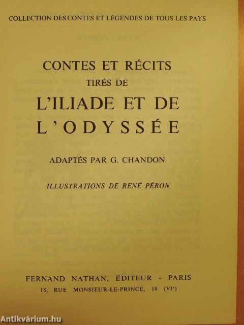 Contes et récits tirés de l'Iliade et de l'Obyssée