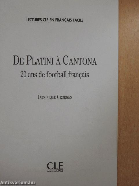 De Platini á Cantona