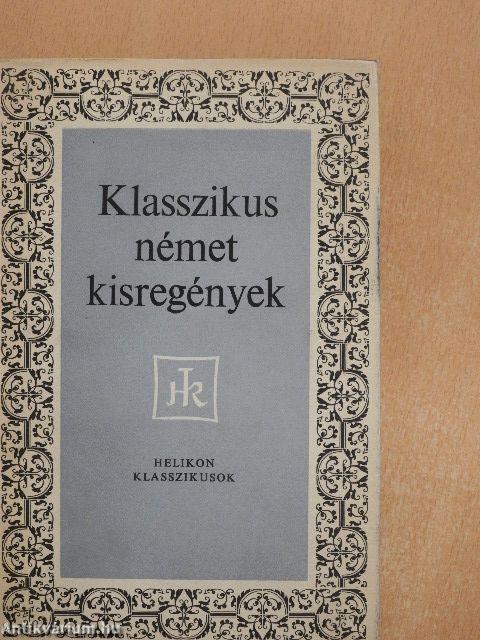 Klasszikus német kisregények